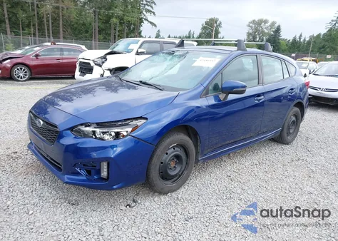2017 Subaru Impreza 2.0I Sport from USA, damaged, VIN 4S3GTAM61H3730696